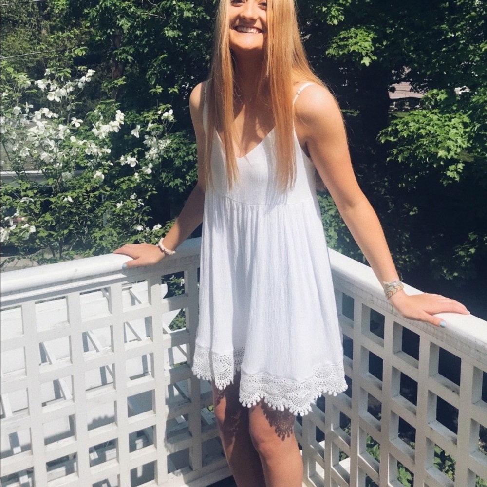 Lulu’s White Mini Dress